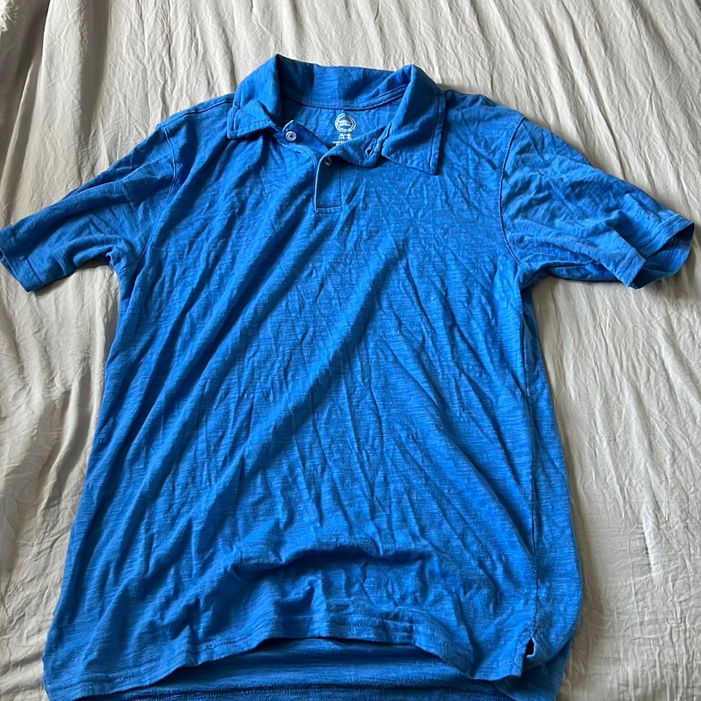 xl wonder nation blue collared t-shirt